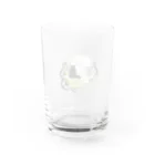 ﾛｯﾄﾓｰﾝﾄのカラクリ猫 Water Glass :back