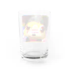 𓀇De La でぃすとぴあ𓁍のハッチャキ☆スパンキー Water Glass :back