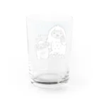 イラスト MONYAAT の CT111 YETI is yeah*A*エコバッグもってます Water Glass :back