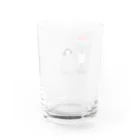 モユズのバス待ちペンギン Water Glass :back