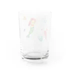 Momo's factoryのうみのものがたり Water Glass :back