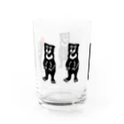 志村リョウのお店のリンゴを見つけたクマ Water Glass :back