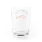 猫と釣り人のKASAGO_EB_2CW Water Glass :back