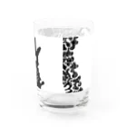 たぬき(小道)のクラウmono Water Glass :back