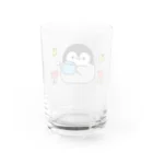 DECORの心くばりペンギン　春ver. Water Glass :back