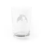 Frei Hyäneの仲良しネコ Water Glass :back