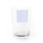 raiden.のdeep blue Water Glass :back