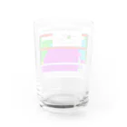 でおきしりぼ子の実験室の元素周期表ー英語(横) Water Glass :back