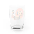 赤崎でんじろー🐞のたぶんねこ Water Glass :back