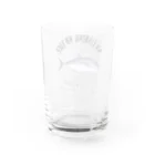 猫と釣り人のROUNINAJI_EB_2CW Water Glass :back