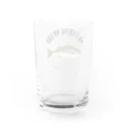 猫と釣り人のISAKI_EB_2CW Water Glass :back