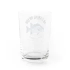 猫と釣り人のISHIGAKIDAI_EB_2CW Water Glass :back