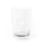 yoshiikanのねこにひき Water Glass :back