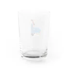 Yuka。のji-pan haku hito. Water Glass :back