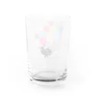 イラスト MONYAAT のくろねこの風船の種*A Water Glass :back