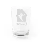 プッティショップの株式会社クピット公式オリジナルグッズ Water Glass :back