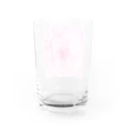イロアソビのローズクォーツ Water Glass :back