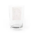 しましまミルクのふわふわ子やぎのアートマグ‼️ Water Glass :back