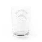 猫と釣り人のSHIMAAJI_EB_1CW Water Glass :back