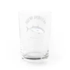 猫と釣り人のKATSUO_EB_1CW Water Glass :back