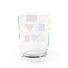 ャ'sサイケのつみき横 Water Glass :back