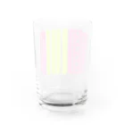 グッズショップのドットボタンアコーディオン春 Water Glass :back