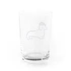 うえの屋のDog Water Glass :back