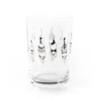 momolunchの野良猫たち Water Glass :back