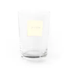 千のわたしの。 Water Glass :back