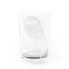 tomo0530tomo0803の文鳥のめるめ～る Water Glass :back