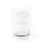 グラフィンのバカダ大学 BAKADA UNIVERSITY Water Glass :back