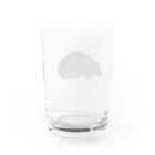 ゆるいイラストのアイテム - イラストレーターハセガワのヤマアラシと星のゆるいイラスト Water Glass :back