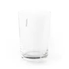 puikkoのミロのヴィーナス（ワンポイント　黒） Water Glass :back