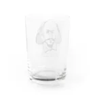 Northern_gate_DESIGNのウィリアム・シェイクスピア Water Glass :back