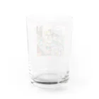 セカイワールドのファンキーオーガニック Water Glass :back