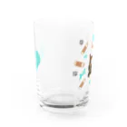 キヤバレー ちくわの裏面もかわいいちくわ柄グラス Water Glass :back