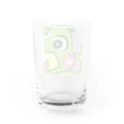 野良アキラのはりつくかっぱ Water Glass :back