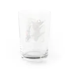 もぐレッダのフードインぐり Water Glass :back