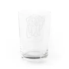 Kazuki Shibataのナポリタン・マスティフ Neapolitan Mastiff Water Glass :back