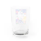 こばやし少女の無重力猫 Water Glass :back