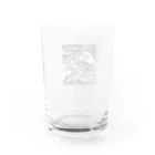 松木　昭洋の天空を司る鳥の王者【鷲】 Water Glass :back