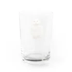 まる🍙  うまよし🍙まるのぼく。しらす(｡∀゜) Water Glass :back