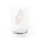 大雑把商会（ohzappa syoukai)のHIPPIE GIRL Water Glass :back