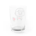 ハットーフルーツのりんご齧ったら歯ぐきから血が出た Water Glass :back