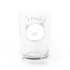 panda to kageの知らんけど Water Glass :back