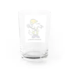 momokarubiのNo.2 職人かるび 犬 Water Glass :back