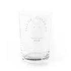 くろまるうさぎ-Kuromaru usagiのNetherland dwarf rabbit Maru Water Glass :back
