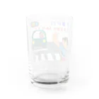 みしまの描いたものの手をあげて！ Water Glass :back