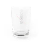 LalaHangeulのコツコツの天才 Water Glass :back