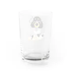 ごまいちの【Lucy】パピコタイプ黒文字 Water Glass :back